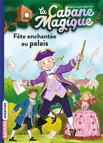 Couverture du livre « La cabane magique Tome 36 : fête enchantée au palais » de Mary Pope Osborne aux éditions Bayard Jeunesse