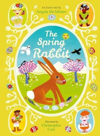 Couverture du livre « The spring rabbit » de Christopher Corr et Angela Mcallister aux éditions Frances Lincoln