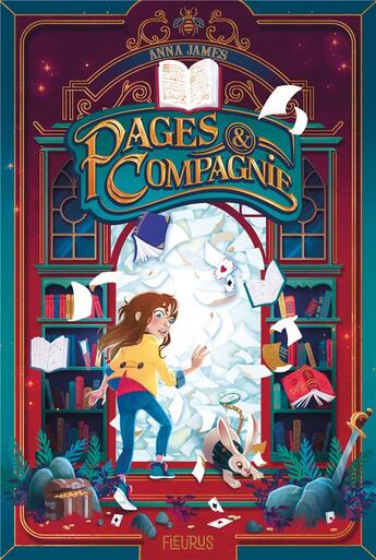 Couverture du livre « Pages & compagnie t.1 » de Anna James et Amandine Pierru-Chantenay aux éditions Fleurus