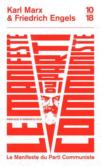Couverture du livre « Manifeste du parti communiste » de Karl Marx et Friedrich Engels aux éditions 10/18