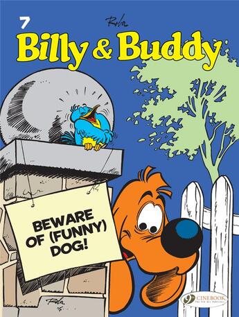 Couverture du livre « Billy & Buddy t.7 ; beware of (funny) dog ! » de  aux éditions Cinebook