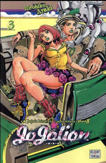 Couverture du livre « Jojo's bizarre adventure - saison 8 ; Jojolion Tome 3 » de Hirohiko Araki aux éditions Delcourt