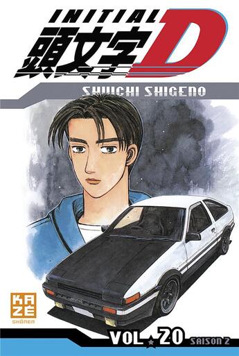 Couverture du livre « Initial D t.20 » de Shuichi Shigeno aux éditions Crunchyroll