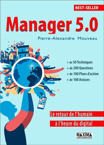 Couverture du livre « Manager 5.0 » de Pierre-Alexandre Mouveau aux éditions Maxima
