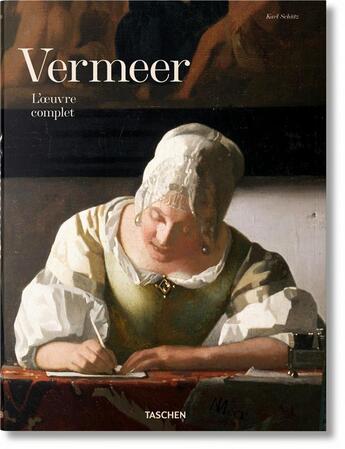 Couverture du livre « Vermeer ; l'oeuvre complet » de Karl Schutz aux éditions Taschen