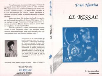Couverture du livre « Le ressac » de Fassi Nouzha aux éditions L'harmattan