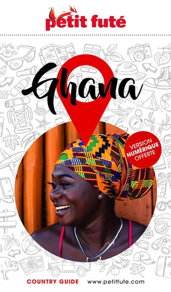 Couverture du livre « Country guide : Ghana (édition 2023/2024) » de Collectif Petit Fute aux éditions Le Petit Fute
