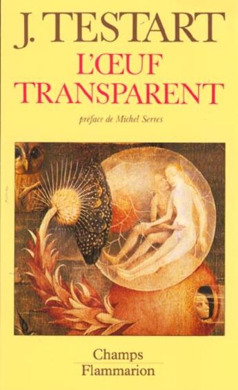 Couverture du livre « L'oeuf transparent » de Jacques Testart aux éditions Flammarion