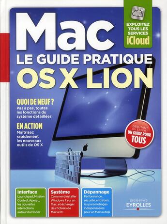 Couverture du livre « Le guide pratique Mac OS X Lion » de Texto Alto aux éditions Eyrolles