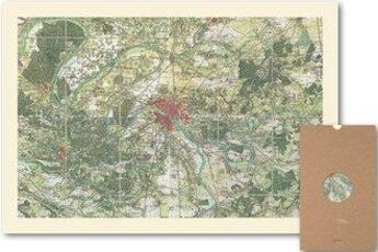 Couverture du livre « Carte géographie nostalgique : autour de Paris » de Guillaume Coutans et Charles Picquet aux éditions Reliefs Editions