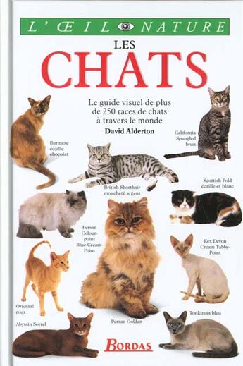 Couverture du livre « Les Chats » de Alderton aux éditions Bordas