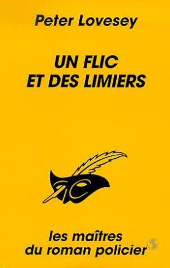 Couverture du livre « Un flic et des limiers » de Peter Lovesey aux éditions Editions Du Masque