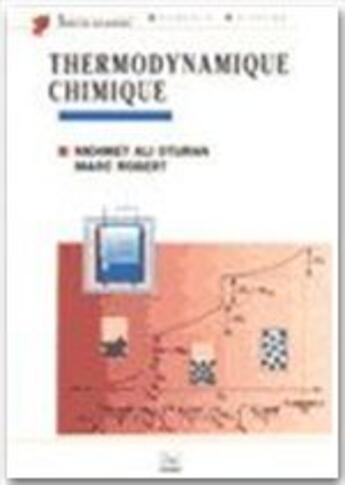 Couverture du livre « Thermodynamique chimique » de Oturan aux éditions Edp Sciences