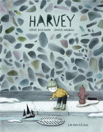 Couverture du livre « Harvey : Comment je suis devenu invisible » de Janice Nadeau et Herve Bouchard aux éditions La Pasteque