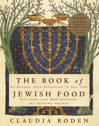 Couverture du livre « The book of jewish food » de Claudia Roden aux éditions Random House Us