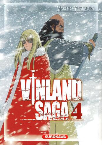 Couverture du livre « Vinland saga Tome 4 » de Makoto Yukimura aux éditions Kurokawa