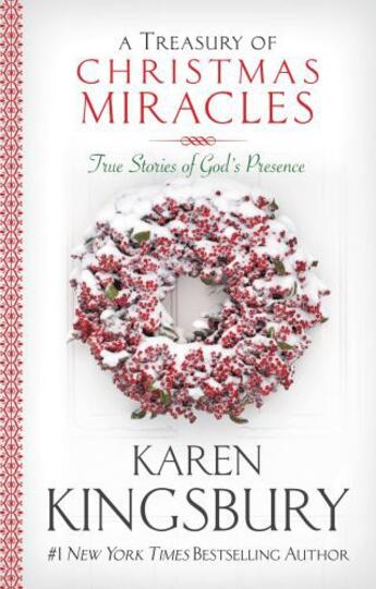 Couverture du livre « A Treasury of Christmas Miracles » de Karen Kingsbury aux éditions Faitwords