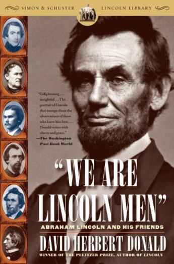 Couverture du livre « We Are Lincoln Men » de Donald David Herbert aux éditions Simon & Schuster
