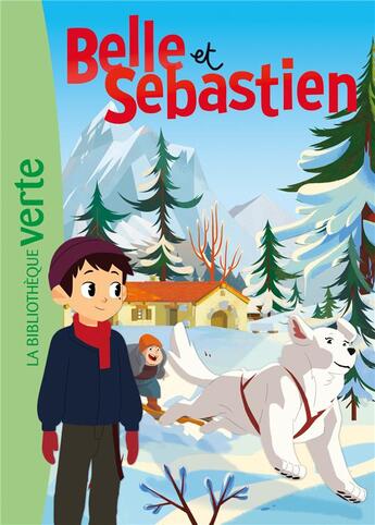 Couverture du livre « Belle et Sébastien Tome 4 : la course de l'hiver » de Christine Feret-Fleury aux éditions Hachette Jeunesse