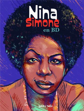 Couverture du livre « Nina Simone » de Sophie Adriansen aux éditions Petit A Petit