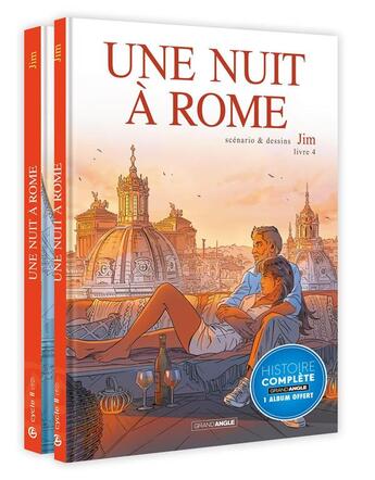 Couverture du livre « Une nuit à Rome : Tomes 3 et Tome 4 : cycle 2 » de Jim aux éditions Bamboo