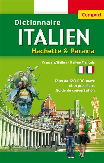 Couverture du livre « Dictionnaire italien ; compact » de  aux éditions Hachette Education