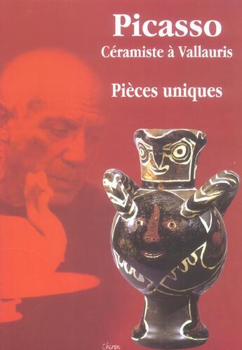 Couverture du livre « Picasso ceramiste a vallauris » de  aux éditions Chiron