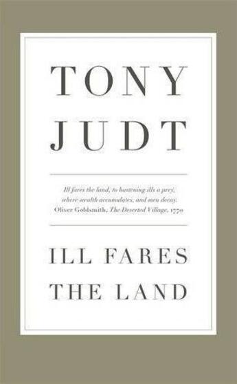 Couverture du livre « Ill fares the land » de Tony Judt aux éditions Viking Adult