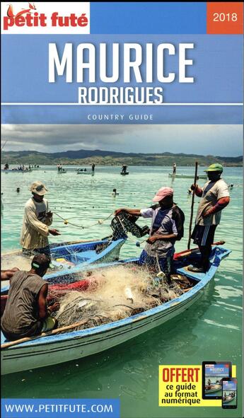 Couverture du livre « Country guide : Maurice, Rodrigues (édition 2018) » de Collectif Petit Fute aux éditions Le Petit Fute