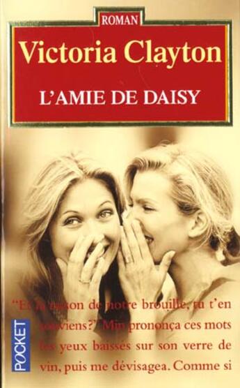 Couverture du livre « L'Amie De Daisy » de Victoria Clayton aux éditions Pocket