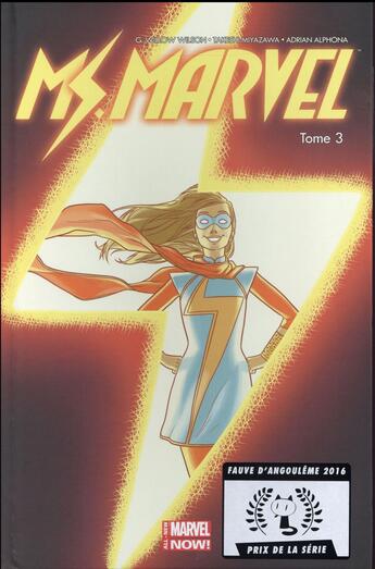 Couverture du livre « Ms. Marvel Tome 3 » de Adrian Alphona et Takeshi Miyazawa et G. Willow Wilson aux éditions Panini