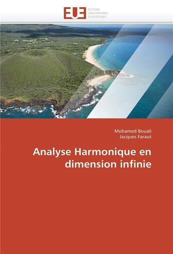 Couverture du livre « Analyse harmonique en dimension infinie » de  aux éditions Editions Universitaires Europeennes
