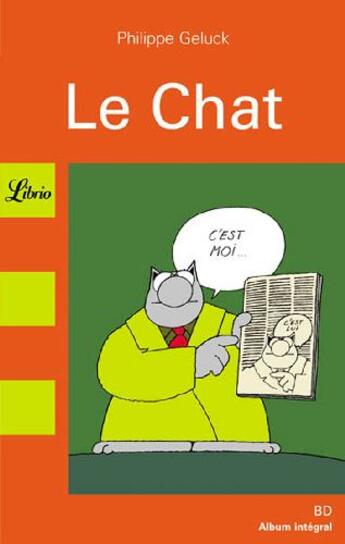 Couverture du livre « Le Chat t.1 » de Philippe Geluck aux éditions J'ai Lu