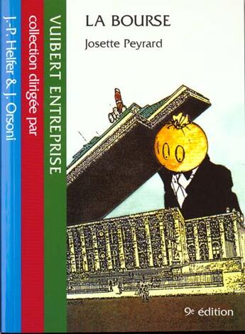 Couverture du livre « La bourse 9eme edition » de Josette Peyrard aux éditions Vuibert