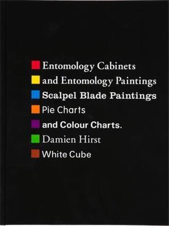 Couverture du livre « Damien hirst entomology cabinets and entomology paintings » de Damien Hirst aux éditions Other Criteria