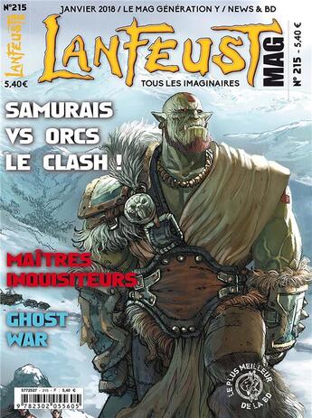 Couverture du livre « LANFEUST MAG N.215 » de Lanfeust Mag aux éditions Soleil Presse