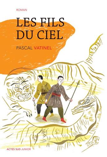 Couverture du livre « Les fils du ciel » de Pascal Vatinel aux éditions Actes Sud Junior