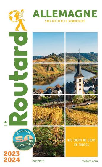 Couverture du livre « Guide du Routard : Allemagne ; sans berlin ni le brandebourg (édition 2023/2024) » de Collectif Hachette aux éditions Hachette Tourisme