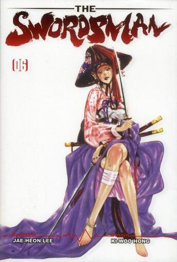 Couverture du livre « The Swordsman Tome 6 » de Jae-Hun Lee et Ki-Woo Hong aux éditions Booken Manga