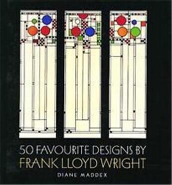 Couverture du livre « Lloyd wright-50 favorite designs » de Maddex Diane aux éditions Thames & Hudson