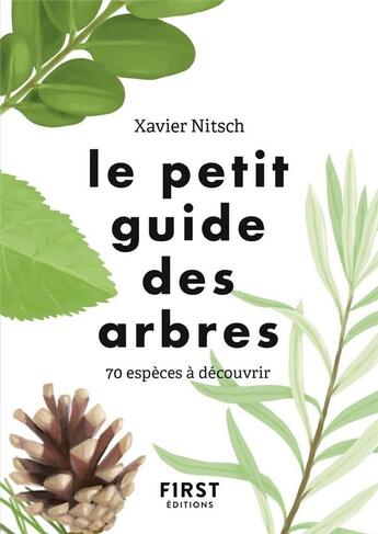 Couverture du livre « Le petit guide : des arbres » de  aux éditions First