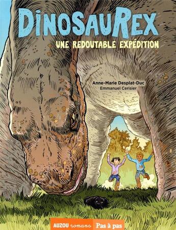 Couverture du livre « Dinosaurex Tome 5 : une mission périlleuse » de Emmanuel Cerisier et Anne-Marie Desplat-Duc aux éditions Auzou