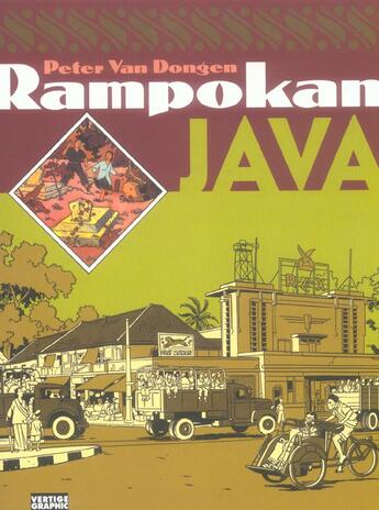 Couverture du livre « Rampokan T.1 ; java » de Peter Van Dongen aux éditions Vertige Graphic