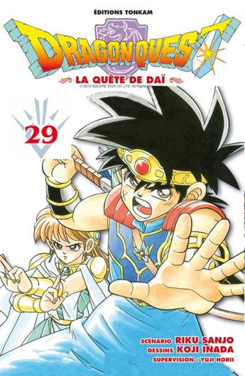 Couverture du livre « Dragon quest - la quête de Daï Tome 29 » de Riku Sanjo et Koji Inada aux éditions Delcourt