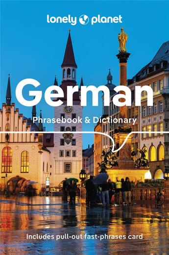 Couverture du livre « German : phrasebook & dictionary (8e édition) » de Collectif Lonely Planet aux éditions Lonely Planet France