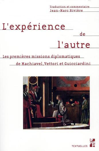 Couverture du livre « L'expérience de l'autre » de Jean-Marc Riviere aux éditions Pu De Provence