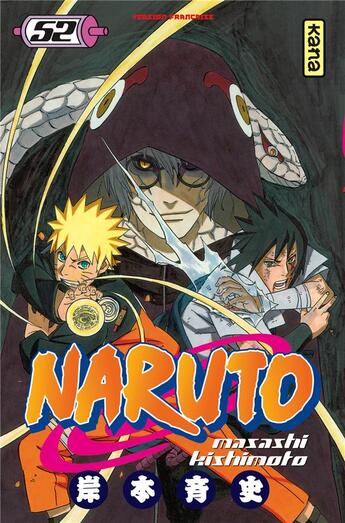 Couverture du livre « Naruto Tome 52 » de Masashi Kishimoto aux éditions Kana