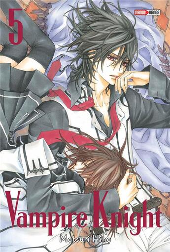 Couverture du livre « Vampire knight - édition double Tome 5 » de Matsuri Hino aux éditions Panini