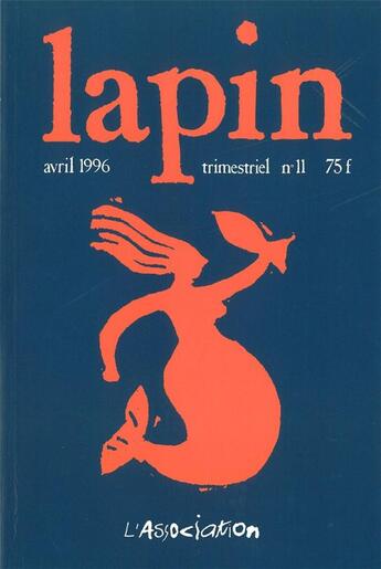 Couverture du livre « LAPIN n.11 » de  aux éditions L'association