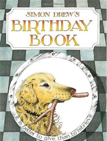 Couverture du livre « Simon drew's birthday book » de Drew Simon aux éditions Acc Art Books